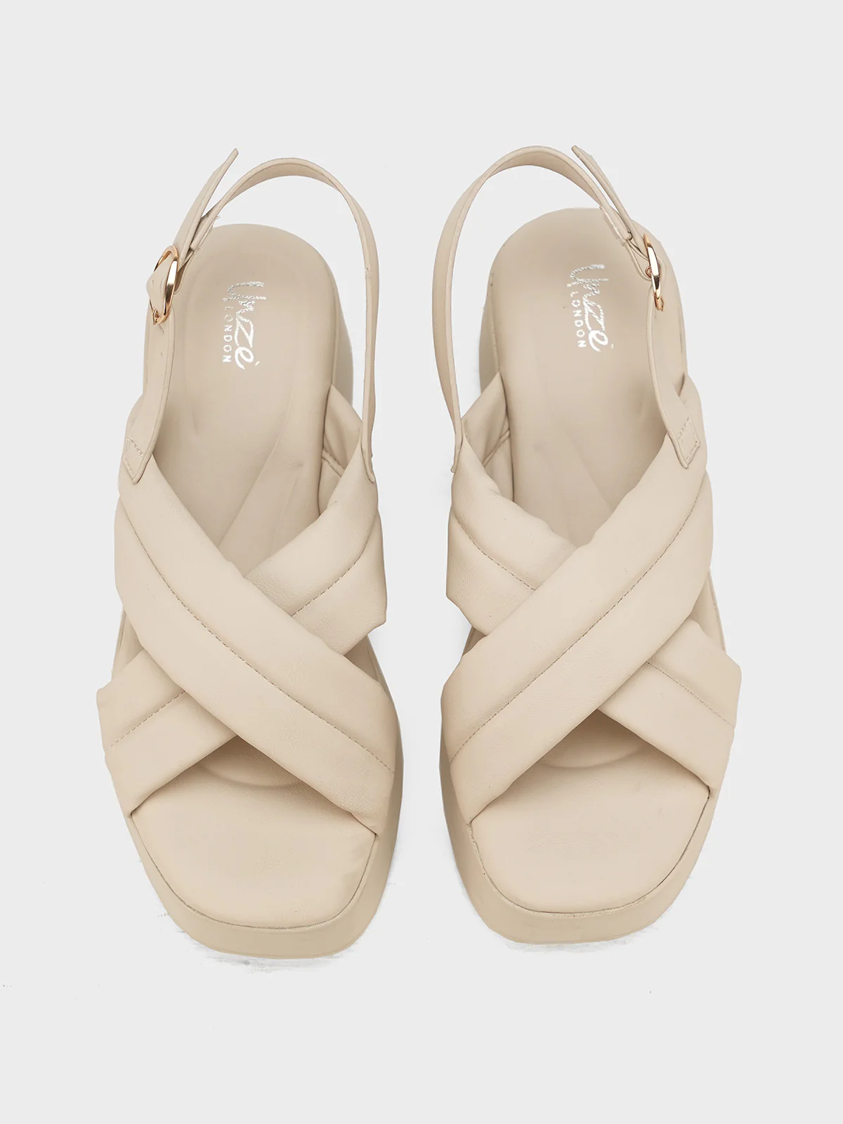 Women "TALITA" Stylish Wedge Buckle Sandals - Image 9