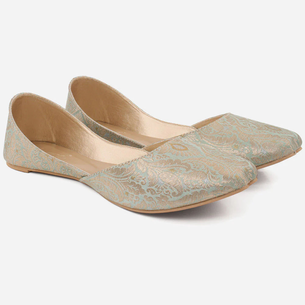 Women "TALLIE" Indian Khussa Pumps - Image 2