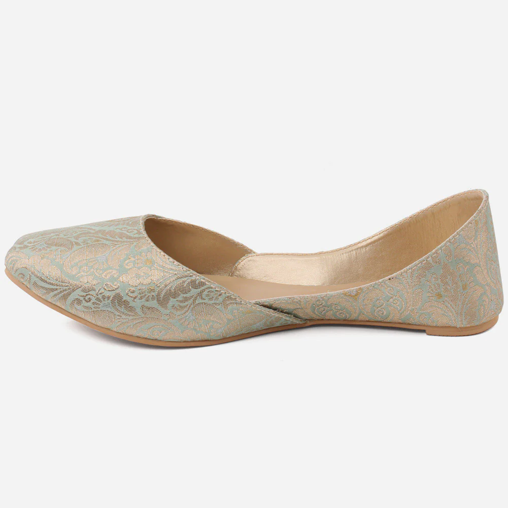 Women "TALLIE" Indian Khussa Pumps - Image 3