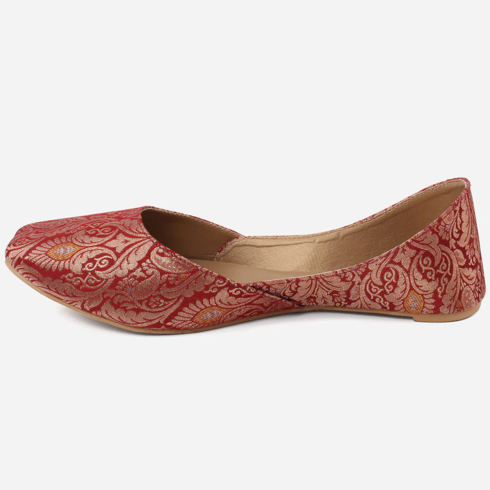 Women "TALLIE" Indian Khussa Pumps - Image 3