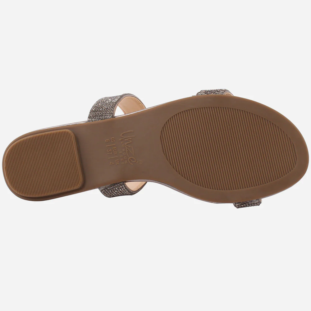 Women "TALLU" Two Band Flat Slippers - Image 5