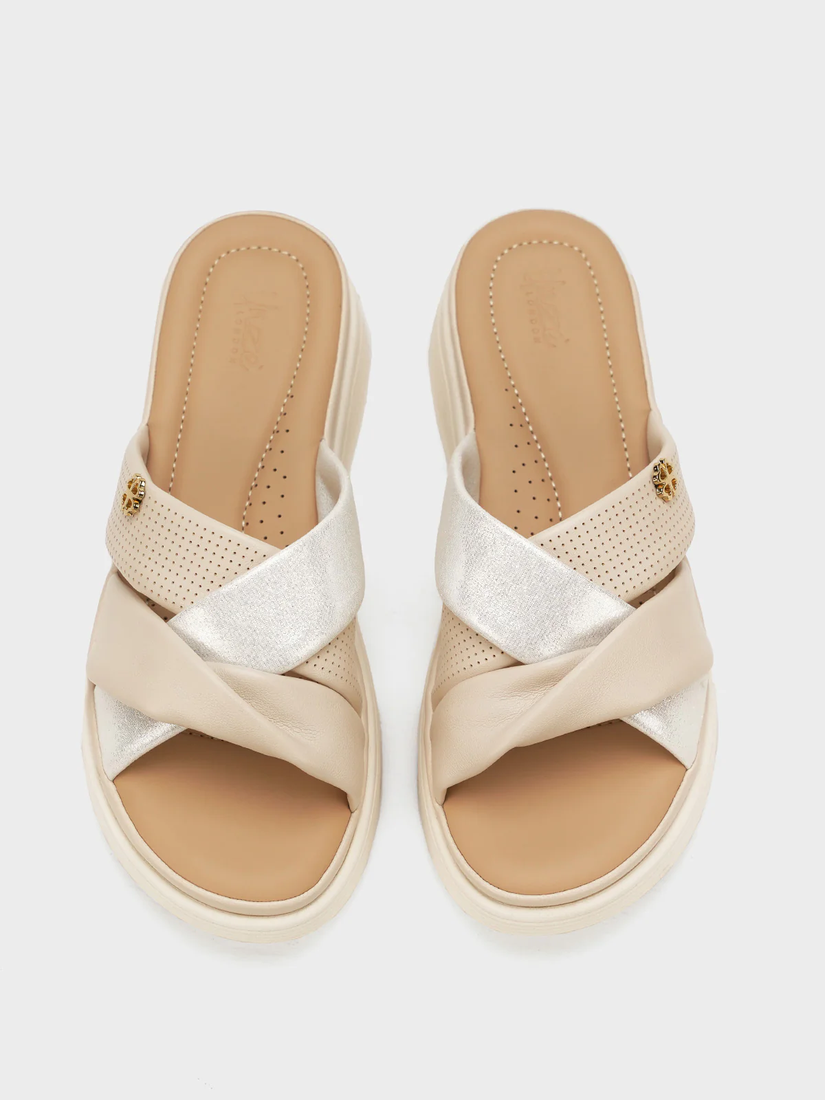 Women "TAYLOR" Cross Step Comfort Slippers - Image 9