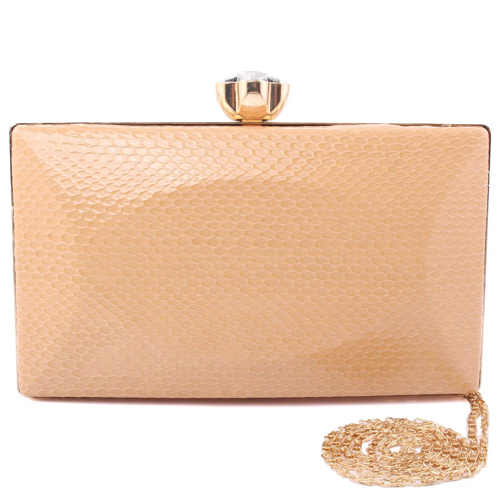 Women" telly" matt finish evening clutch bag