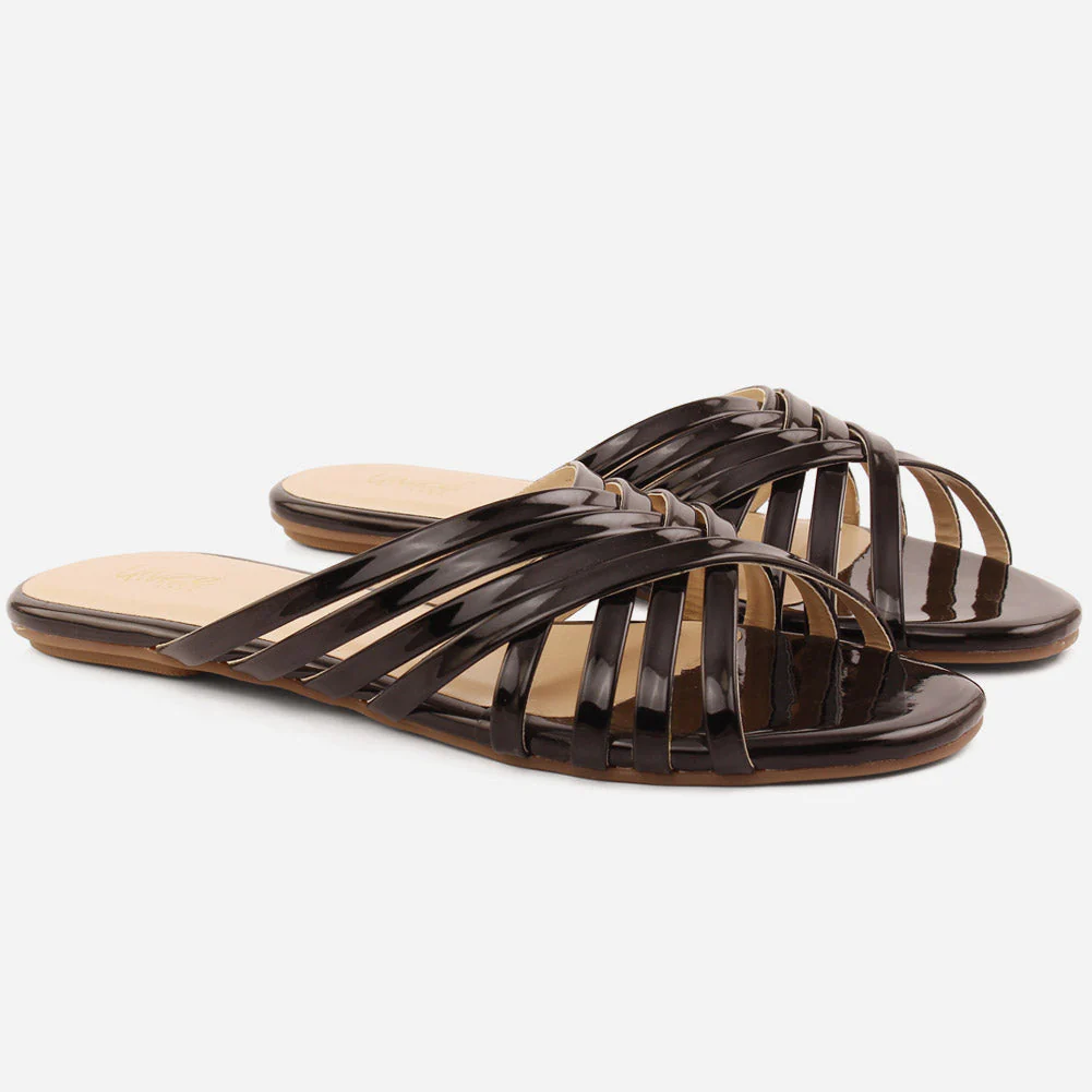 Women "TERI" Classic Slip on Style Slippers - Image 2