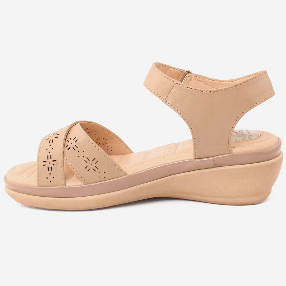 Women "THEA" Comfort Wedge Sandals - Image 3