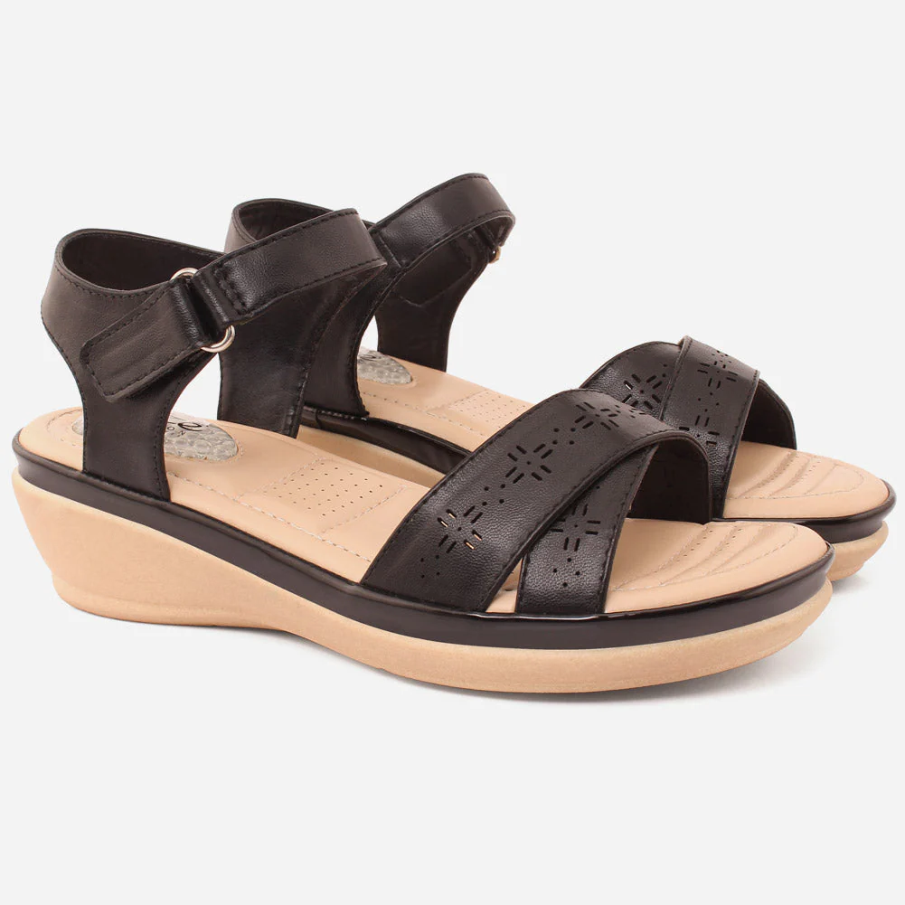 Women "THEA" Comfort Wedge Sandals - Image 2