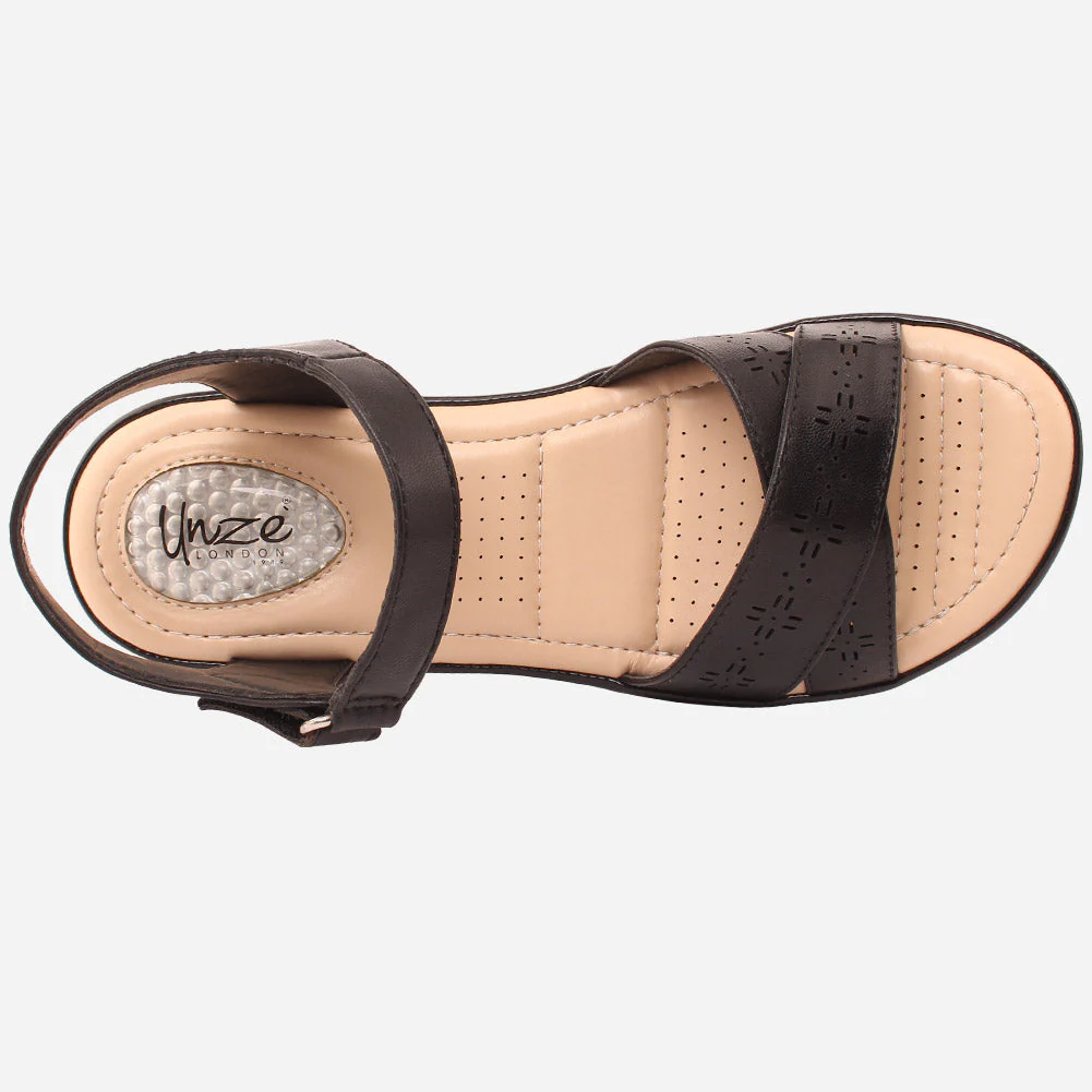 Women "THEA" Comfort Wedge Sandals - Image 4