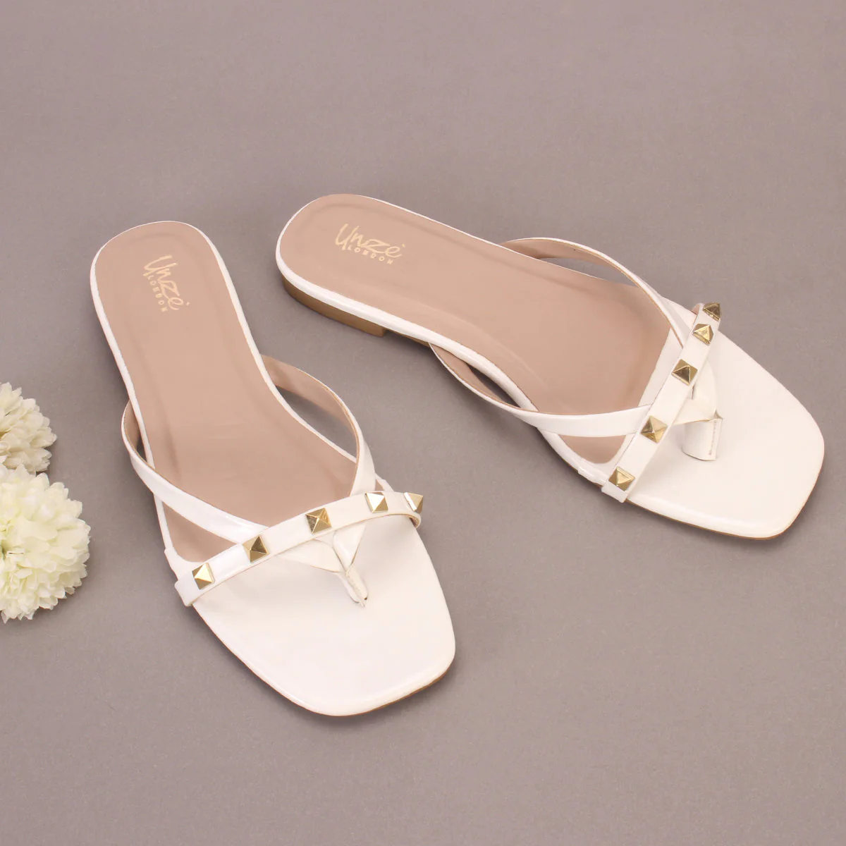 Women "TOAZ" Thong Flat Slippers - Image 6