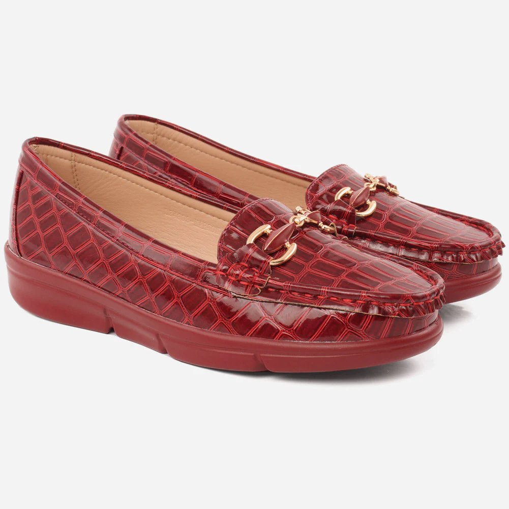 Women "Trine" Comfortable Slip On Moccasins - Image 2