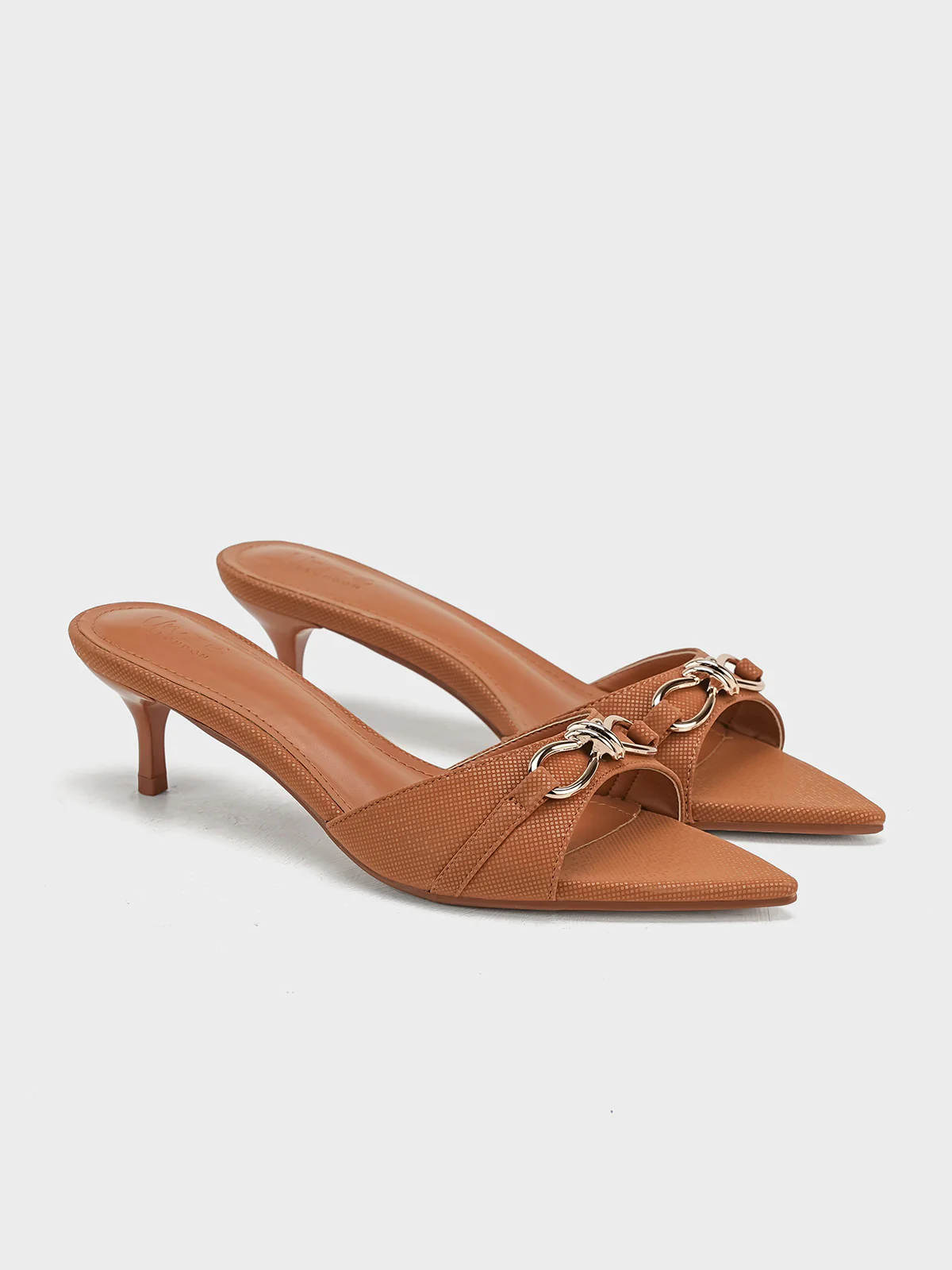 Women "TYRELL" Slip On Low Heel Sandals - Image 4
