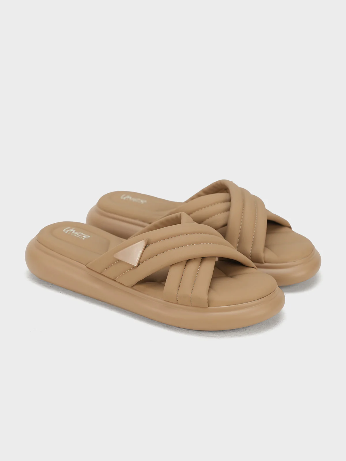 Women "VAMIKA" Comfort Wedge Slippers - Image 2