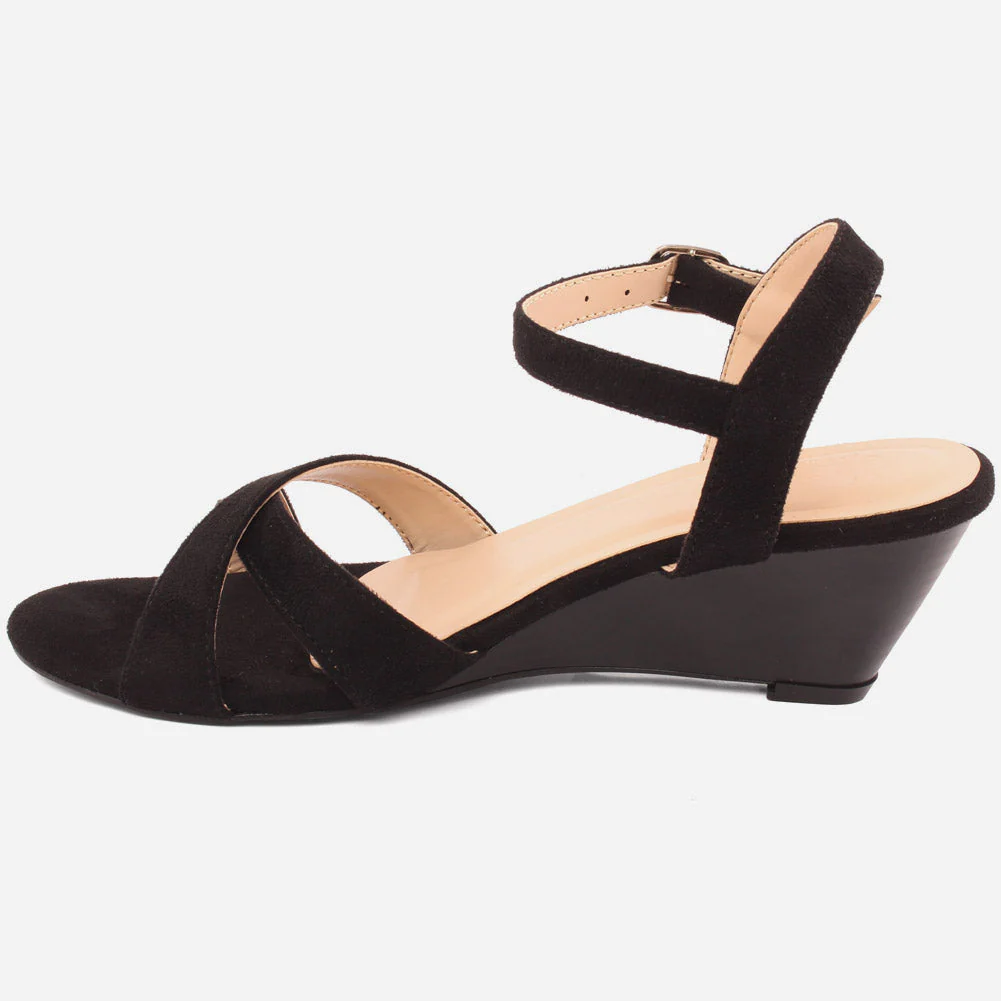 Women "WANGARI " Decent Wedge Heel Sandals - Image 3