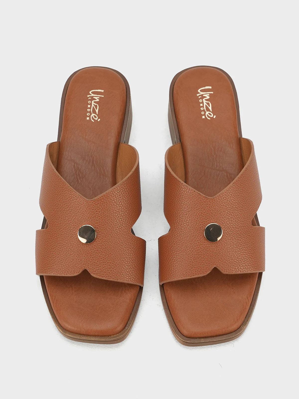 Women "ZIRCON" Block Heel Slip On Sandals - Image 6