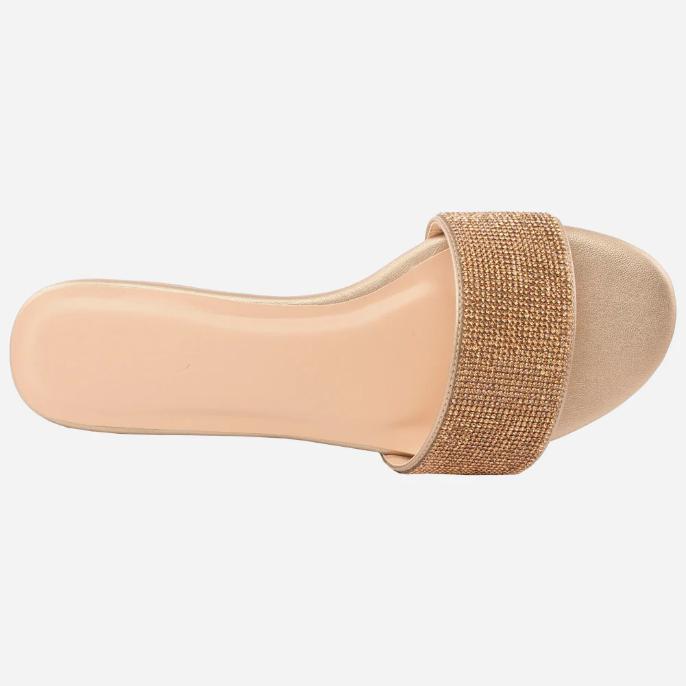 Women "Zoe" Sophisticated Glittering Slippers - Image 4