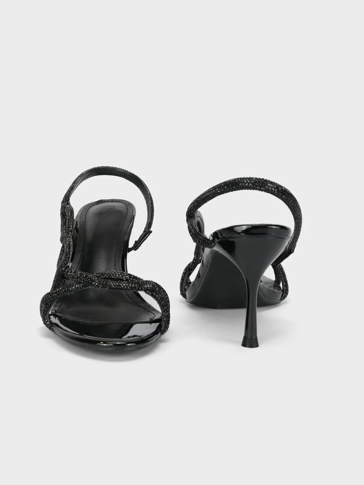 Women's "ADAGIO" Decorated Evening Sandals - Image 3