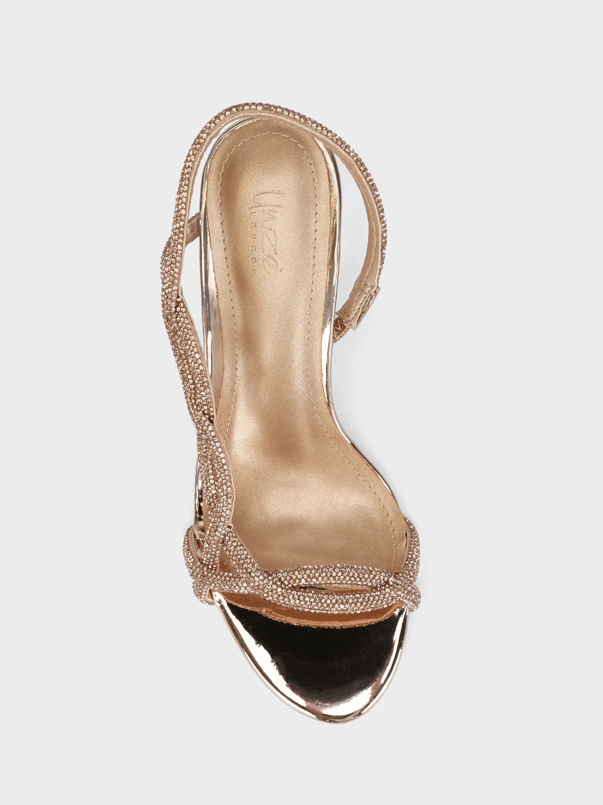 Women's "ADAGIO" Decorated Evening Sandals - Image 5