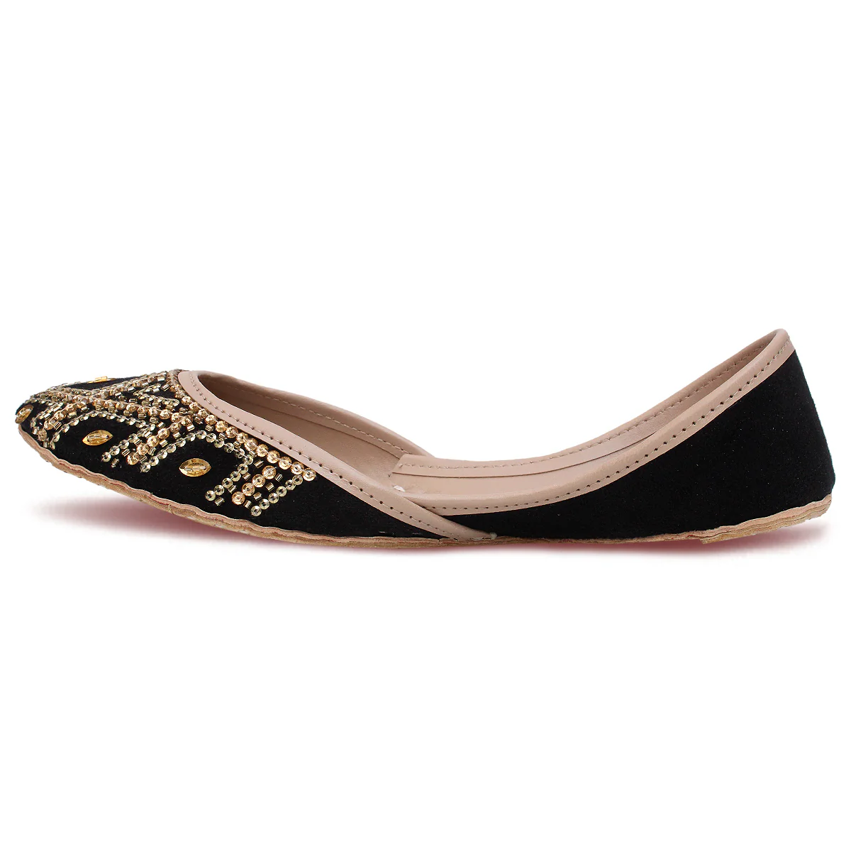 Women's "ADOLF" Sequence Leather Khussa - Image 3