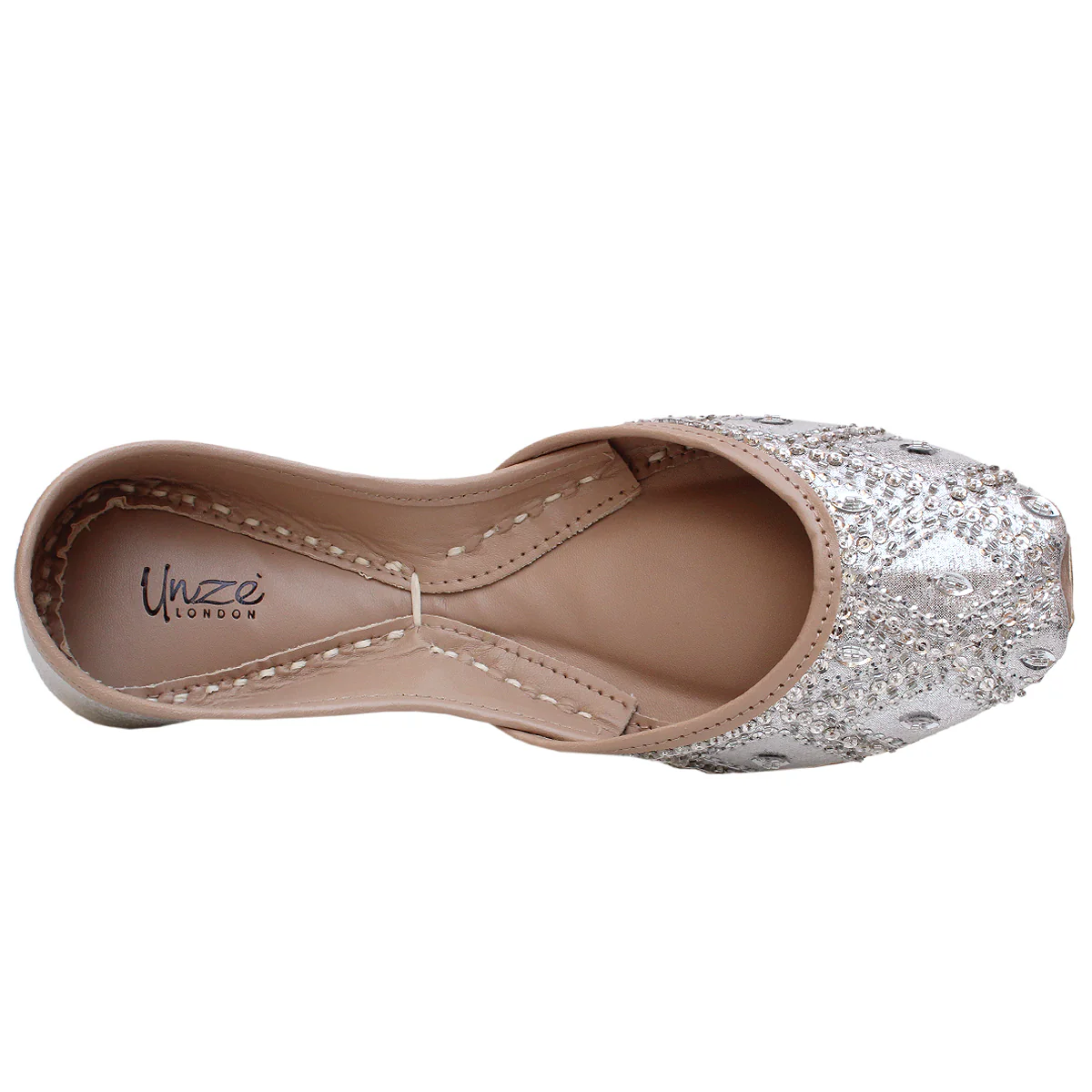 Women's "ADOLF" Sequence Leather Khussa - Image 4
