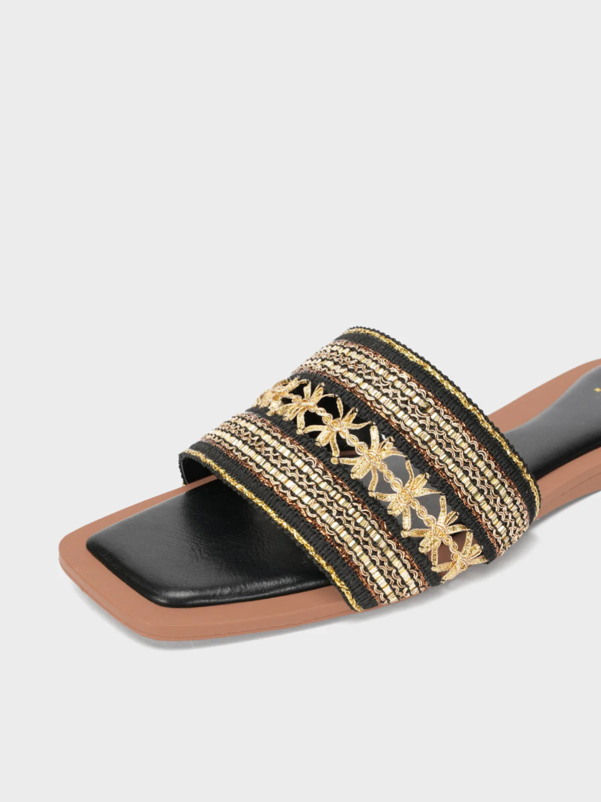 Womens "AERES" Stylish Fancy Slippers - Image 4