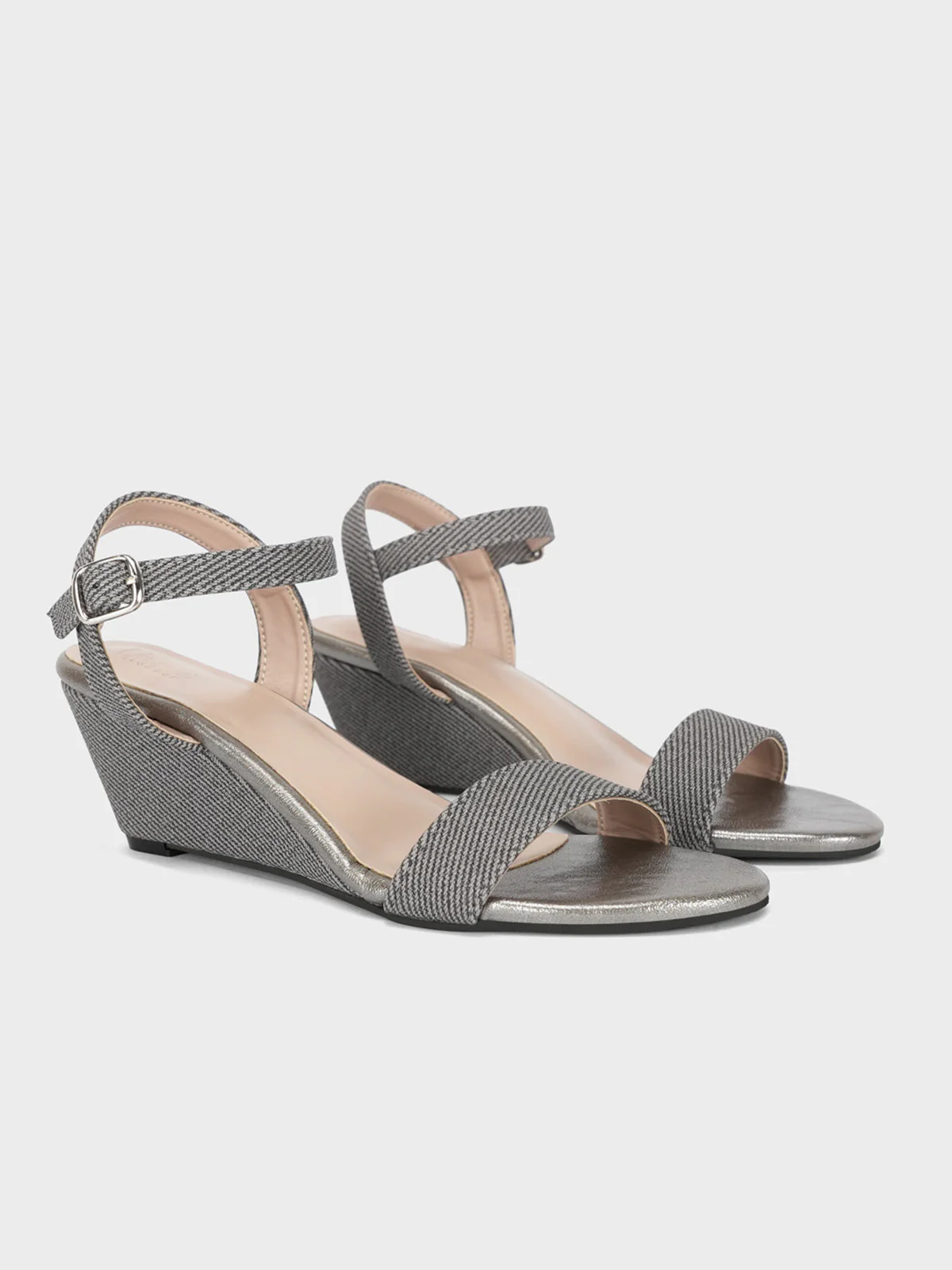 Women's "AKOBIRA" Wedge Heeled Sandals - Image 2