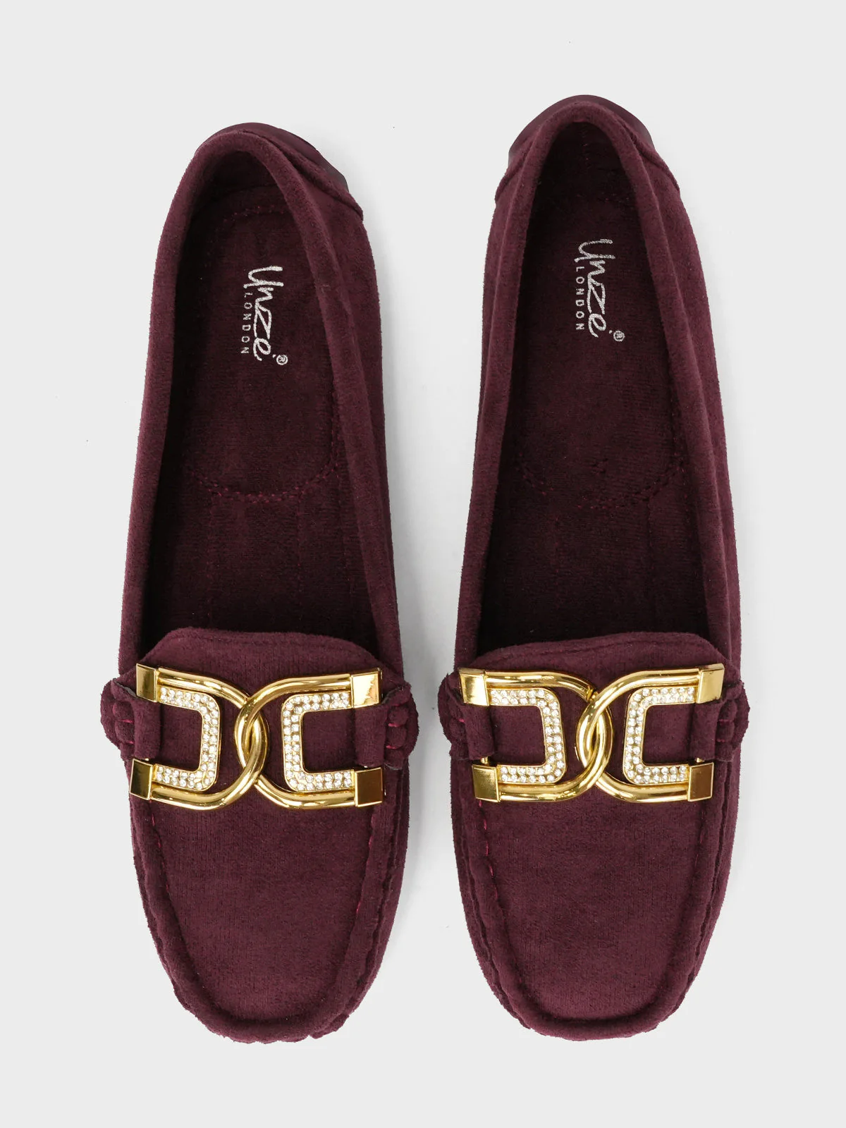 Womens "ALLIRA" Decorated Casual Moccasins - Image 5