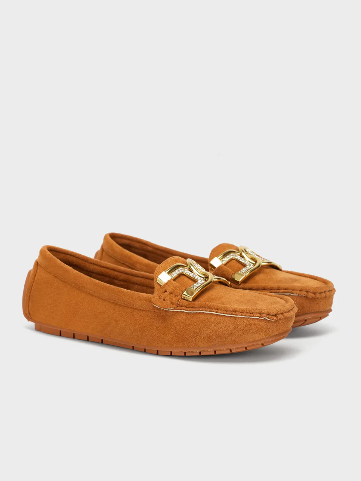Womens "ALLIRA" Decorated Casual Moccasins - Image 2