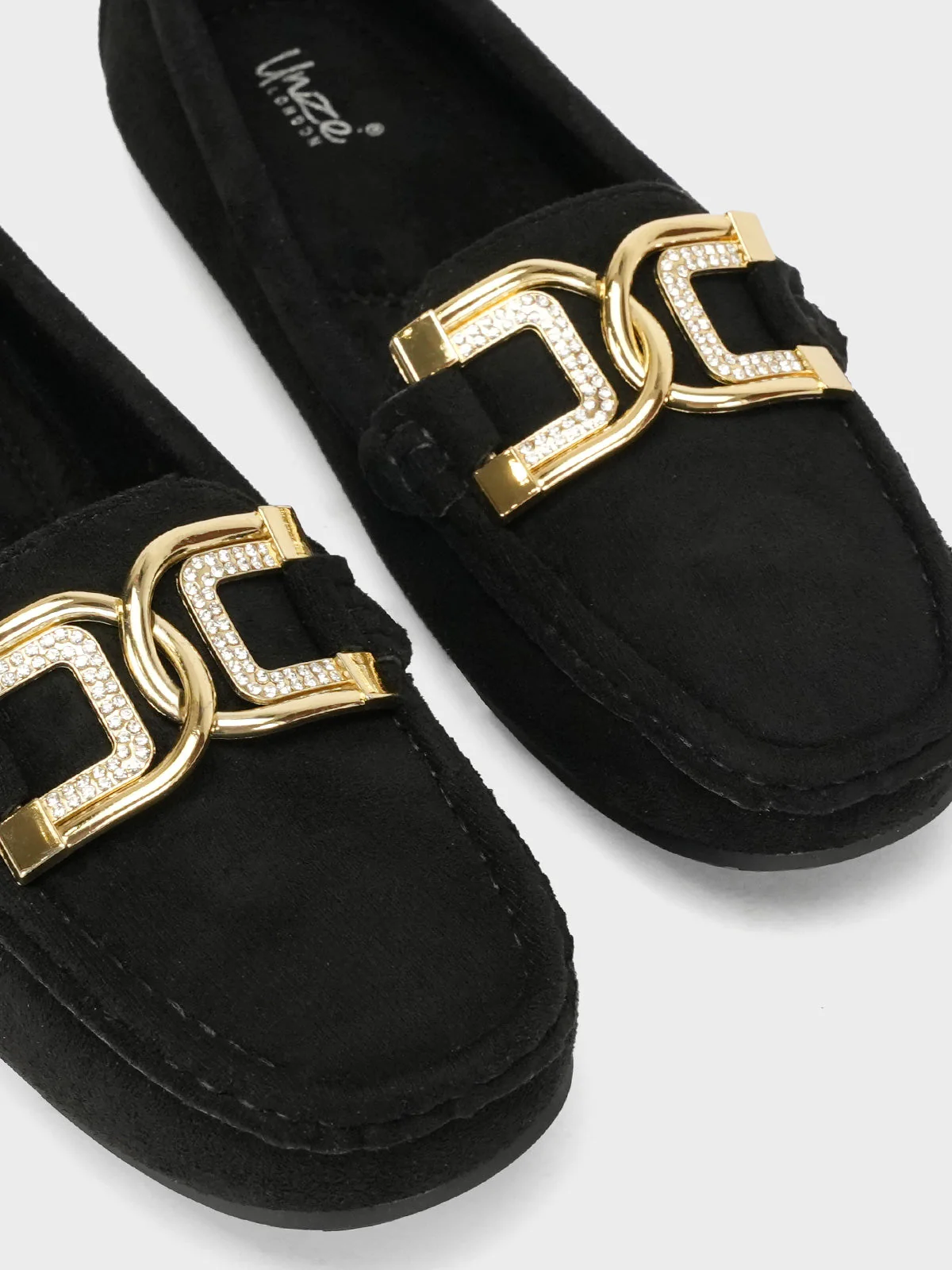 Womens "ALLIRA" Decorated Casual Moccasins - Image 4