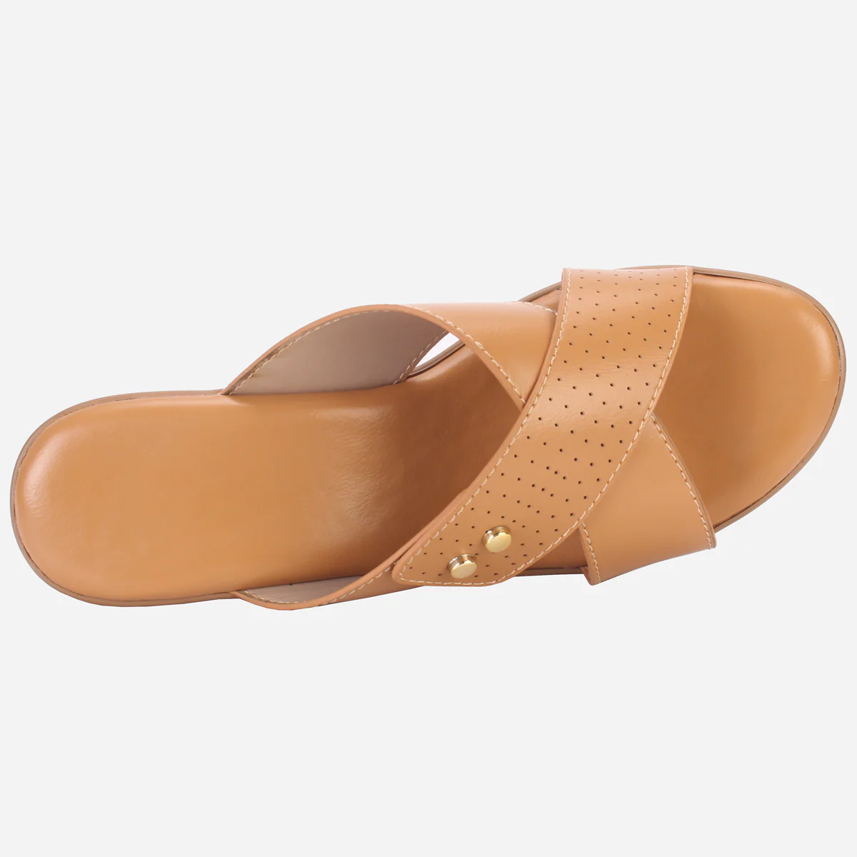 Womens "ALONDRA" Comfy Wedge Slip Ons Sandals - Image 4