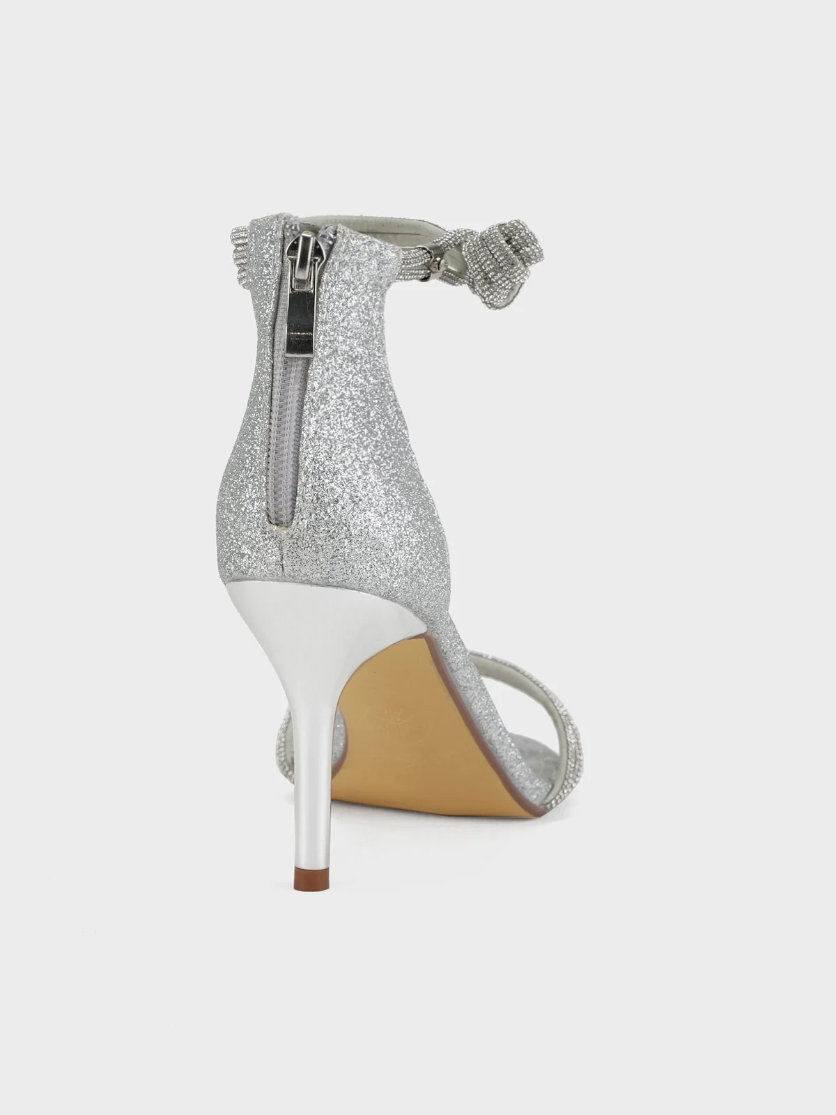 Women's "AMASA" Decorated Heeled Sandals - Image 3