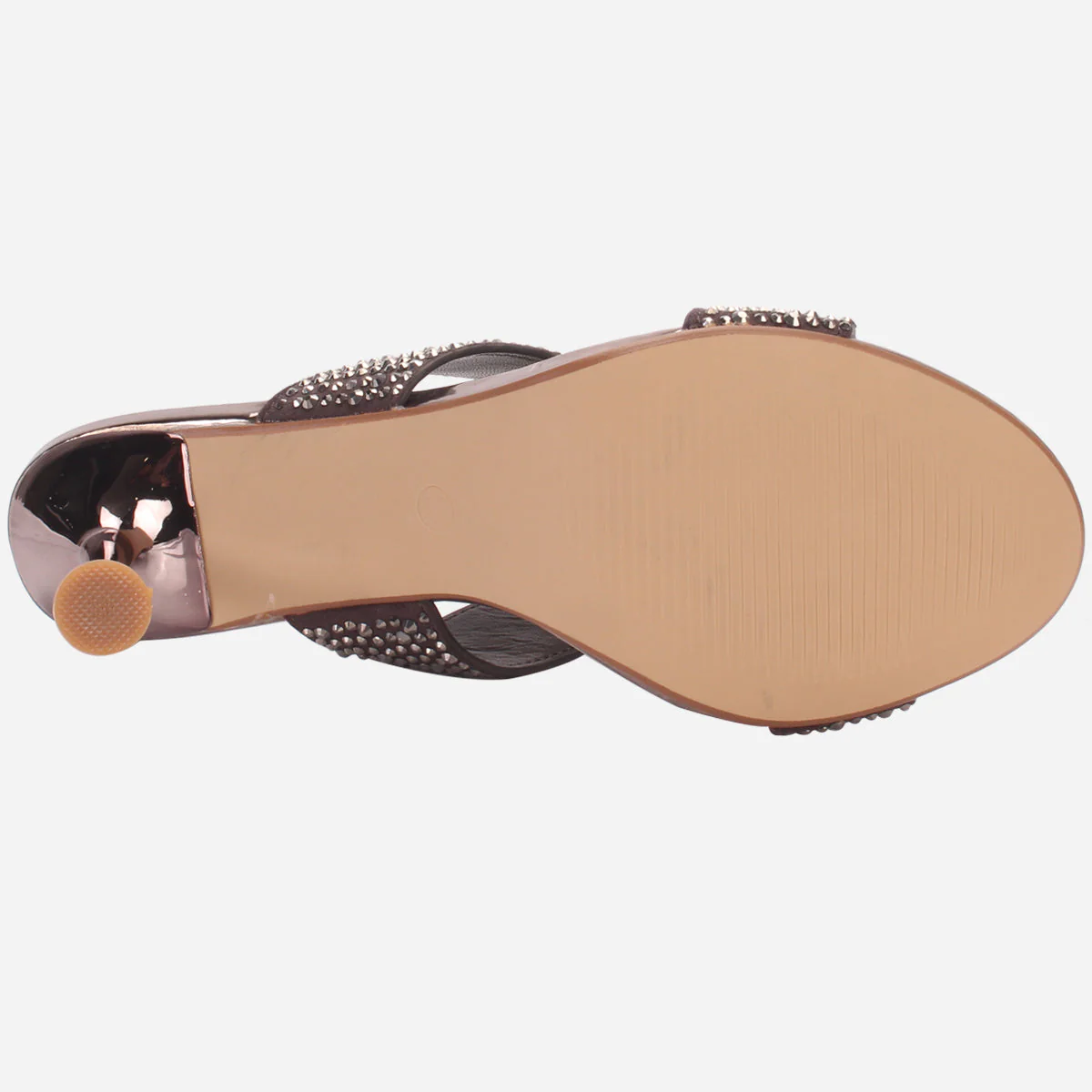 Women's "AMEERA" Open Toe Decorated Wedding Sandals - Image 5