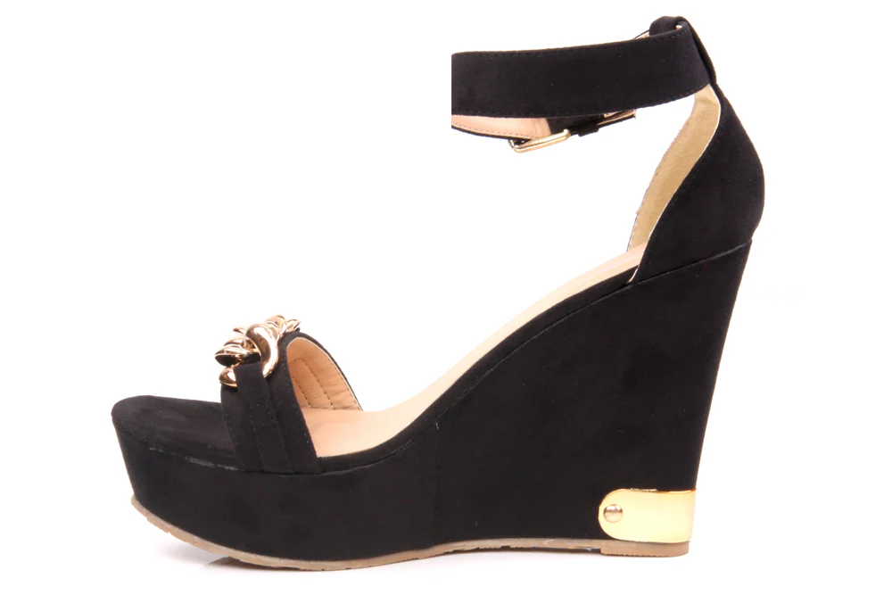 Womens 'Anais' Casual Wedge Sandals - Image 3