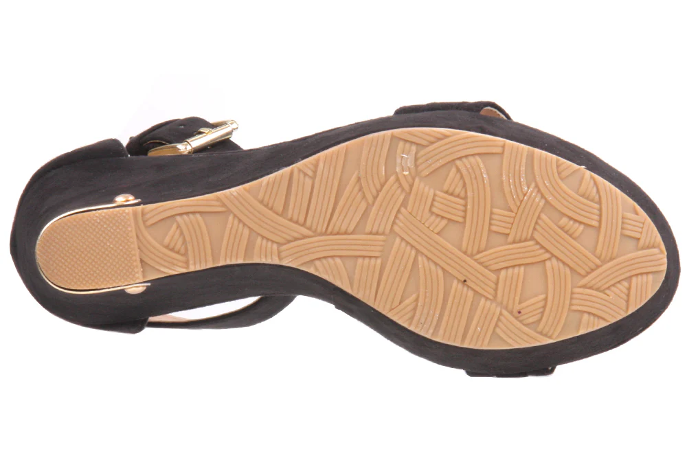 Womens 'Anais' Casual Wedge Sandals - Image 5