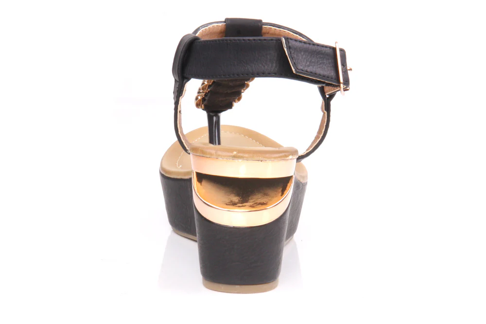 Womens 'Anamaria' Wedge Sandal - Image 2