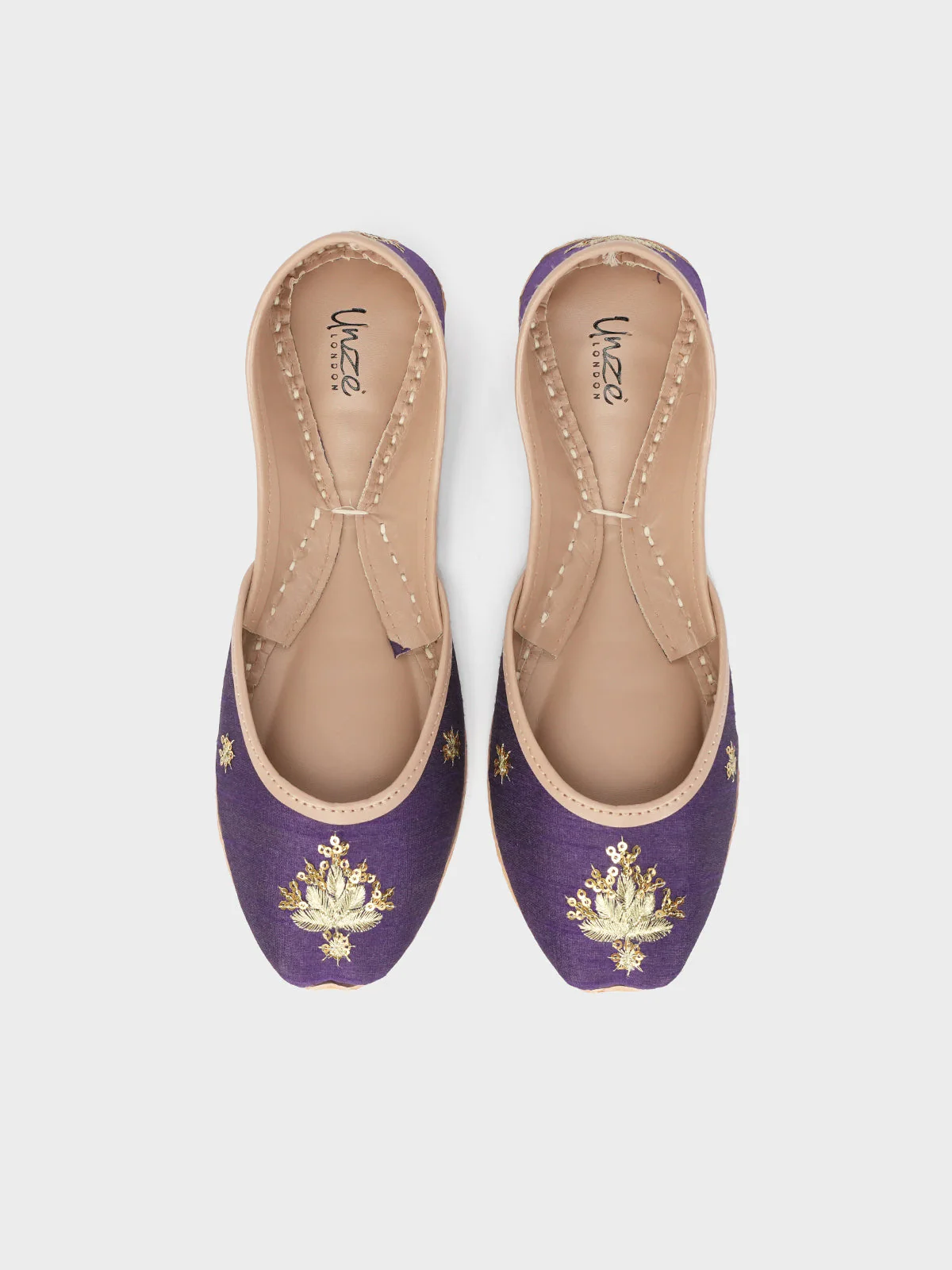 Womens" ANEVAY"Leather Khussa - Image 3