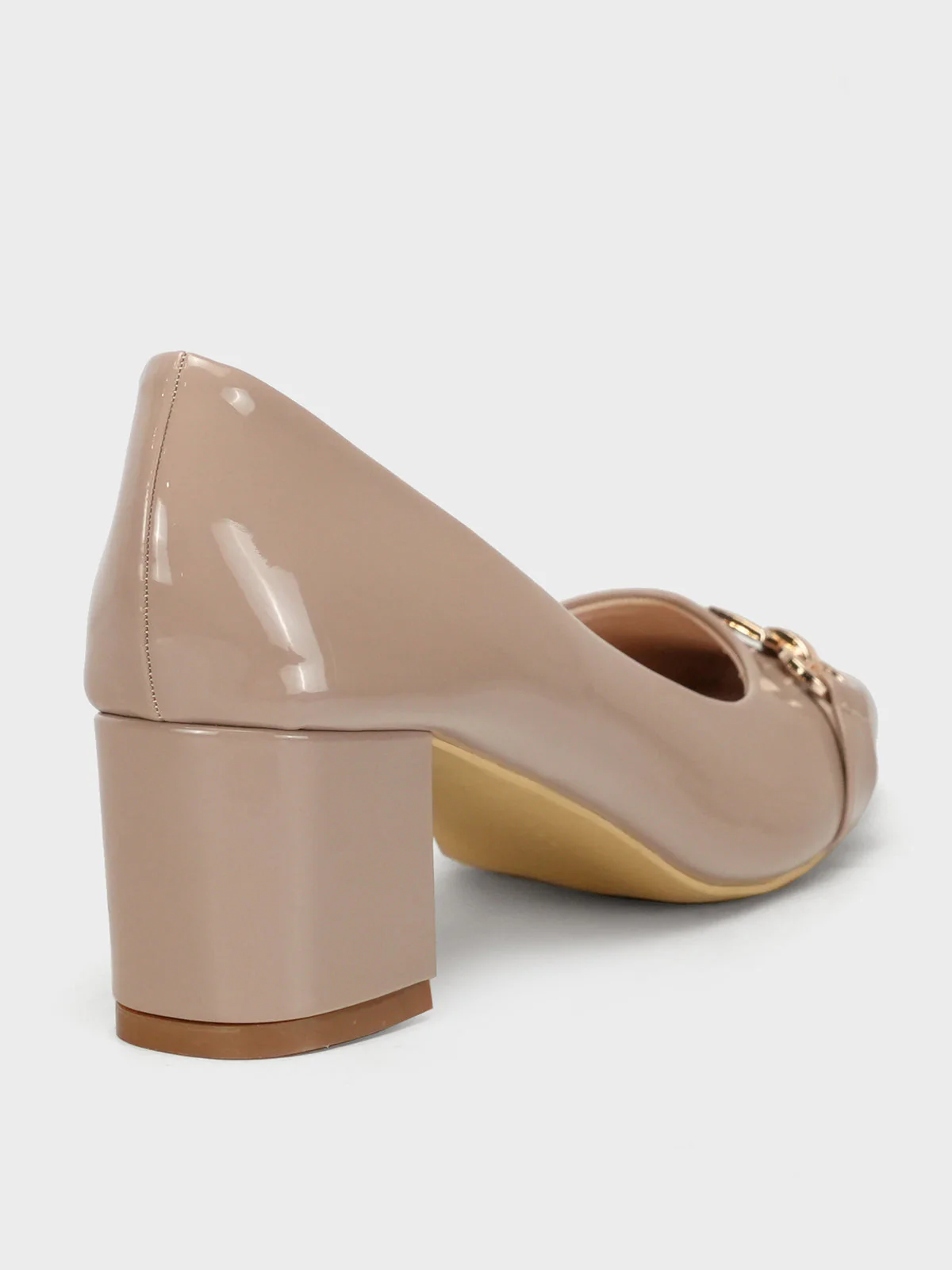 Womens "ANISIM" Block Heel Dress Courts - Image 3