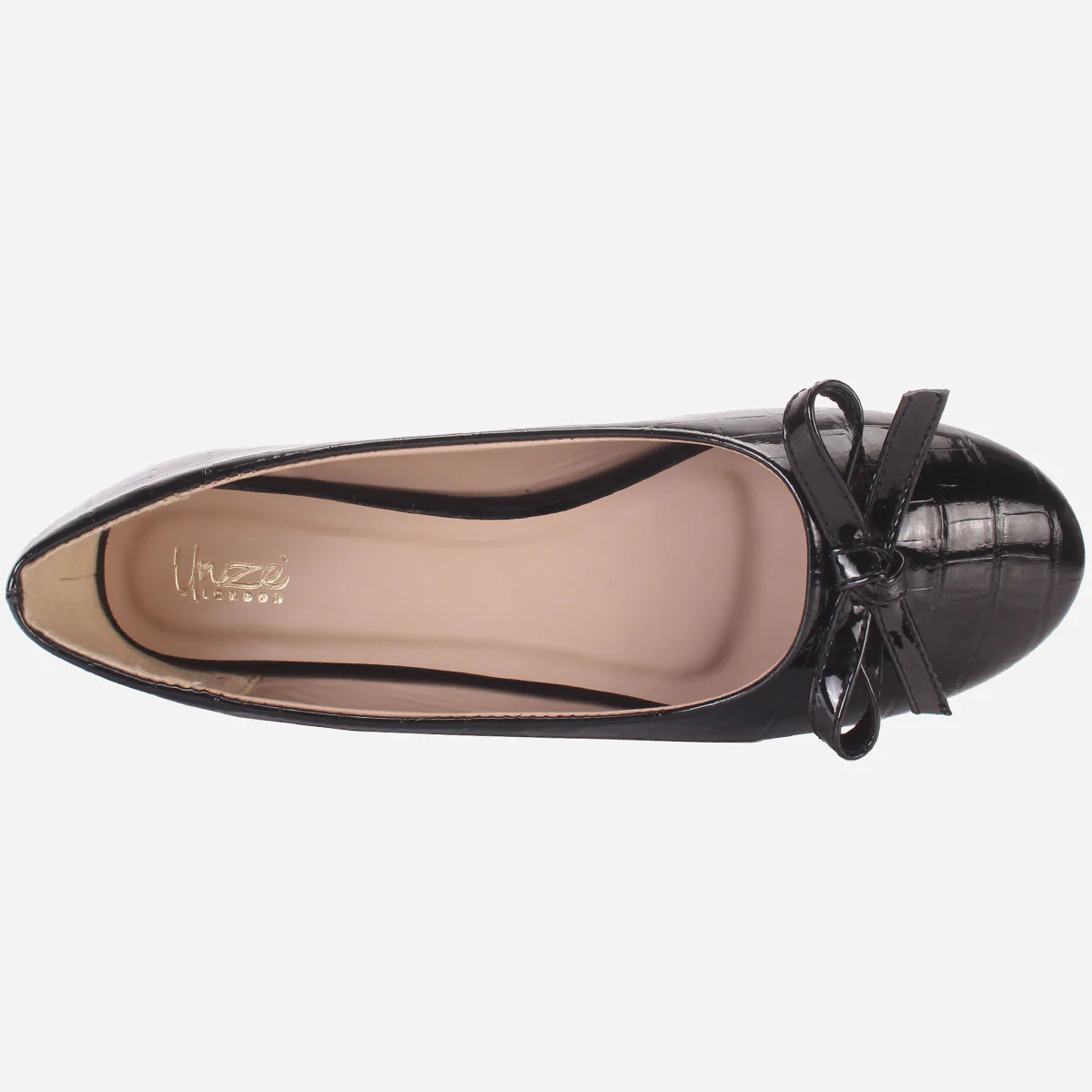 Womens "ANNA" Flat Slip On Ballet Pumps - Image 4
