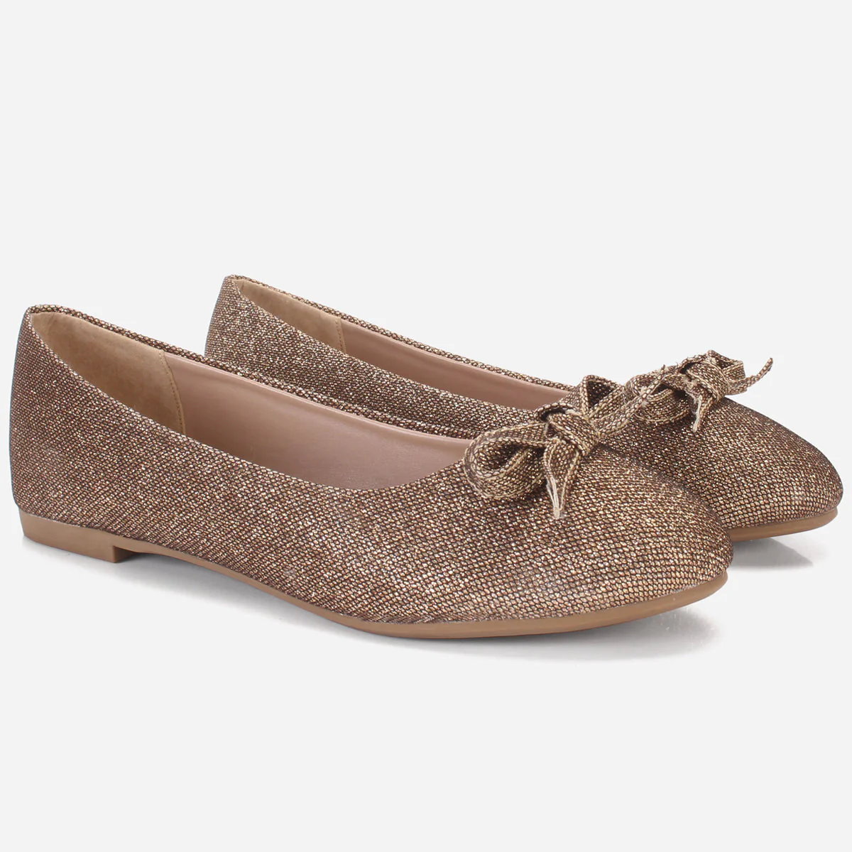 Womens "ANNA" Flat Slip On Ballet Pumps - Image 2