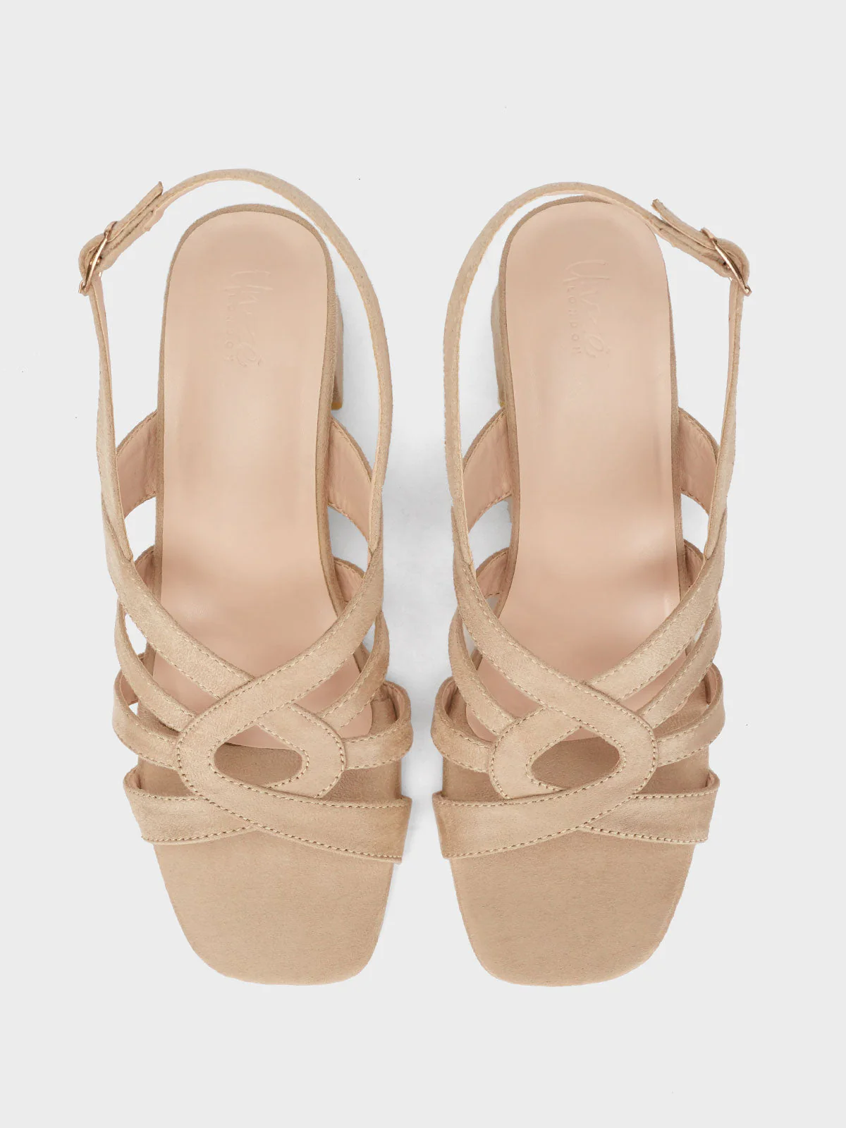 Womens "ARIEL" Comfy Block Heel Sandals - Image 5
