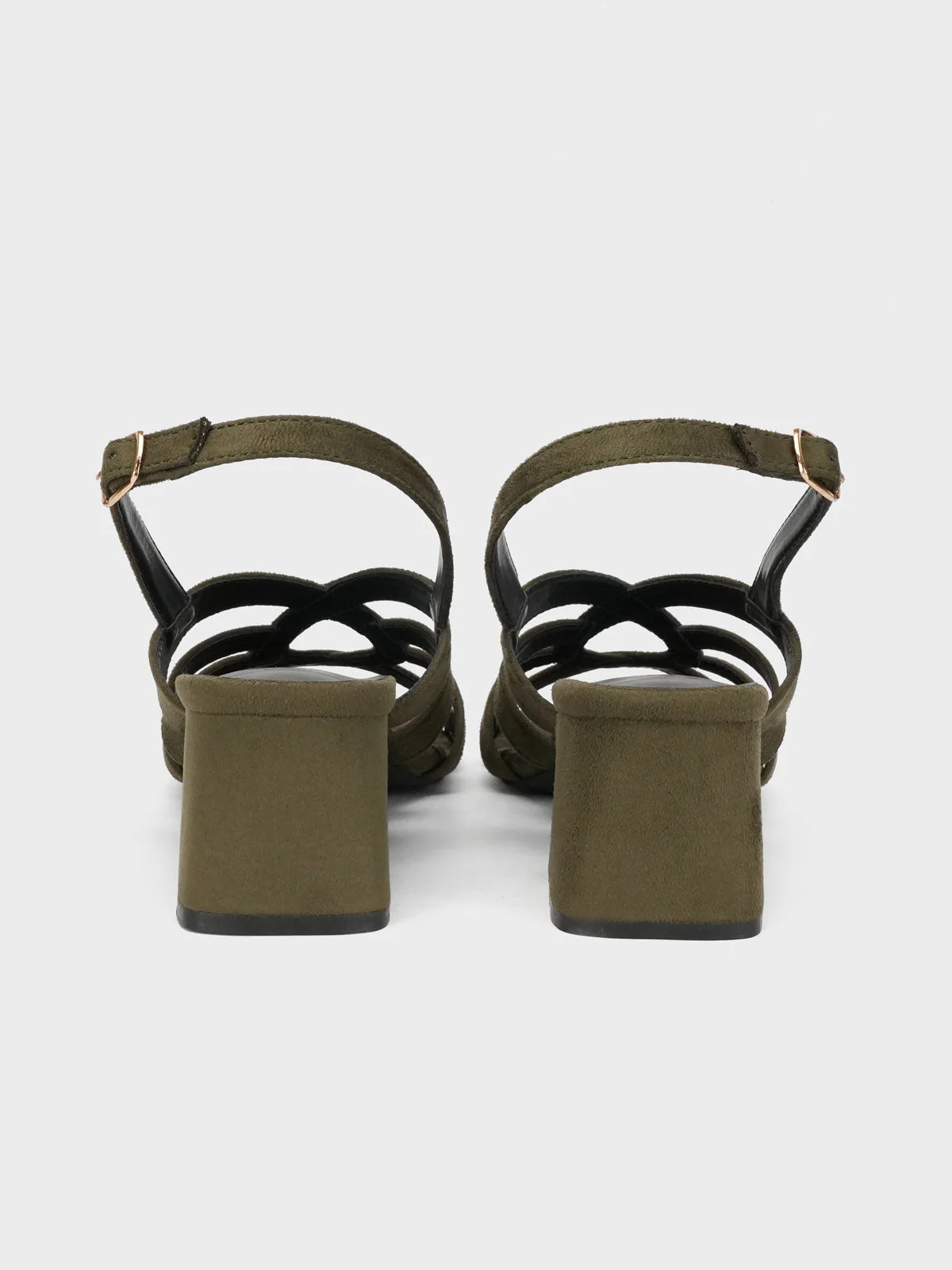 Womens "ARIEL" Comfy Block Heel Sandals - Image 3