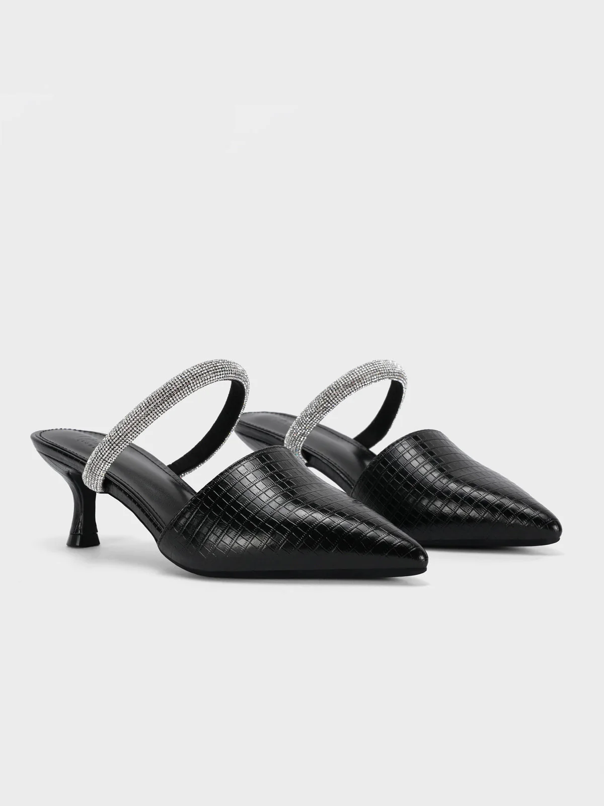 Women's "ARLAIS" Decorated Pointed Sandals - Image 2