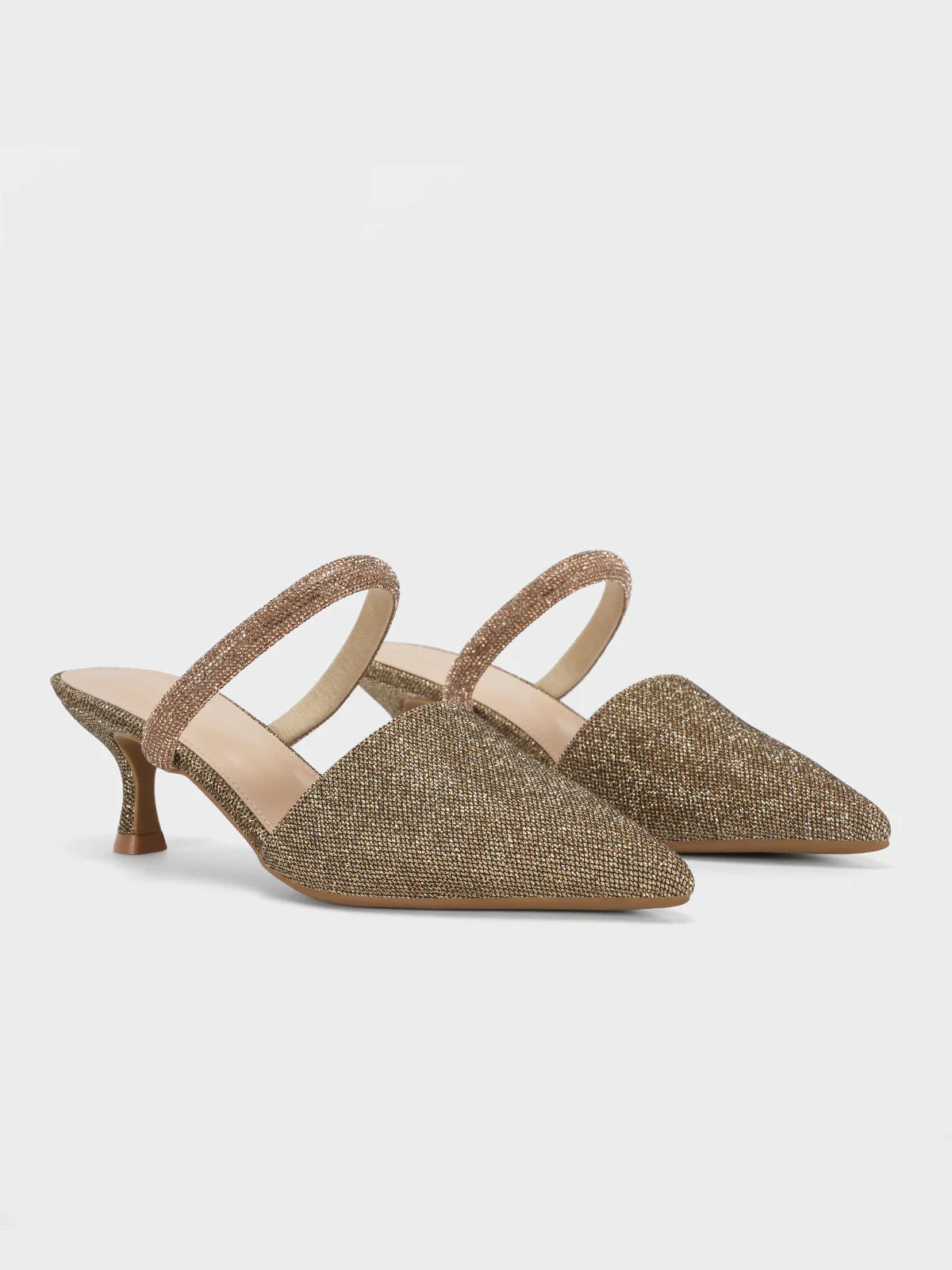 Women's "ARLAIS" Decorated Pointed Sandals - Image 2