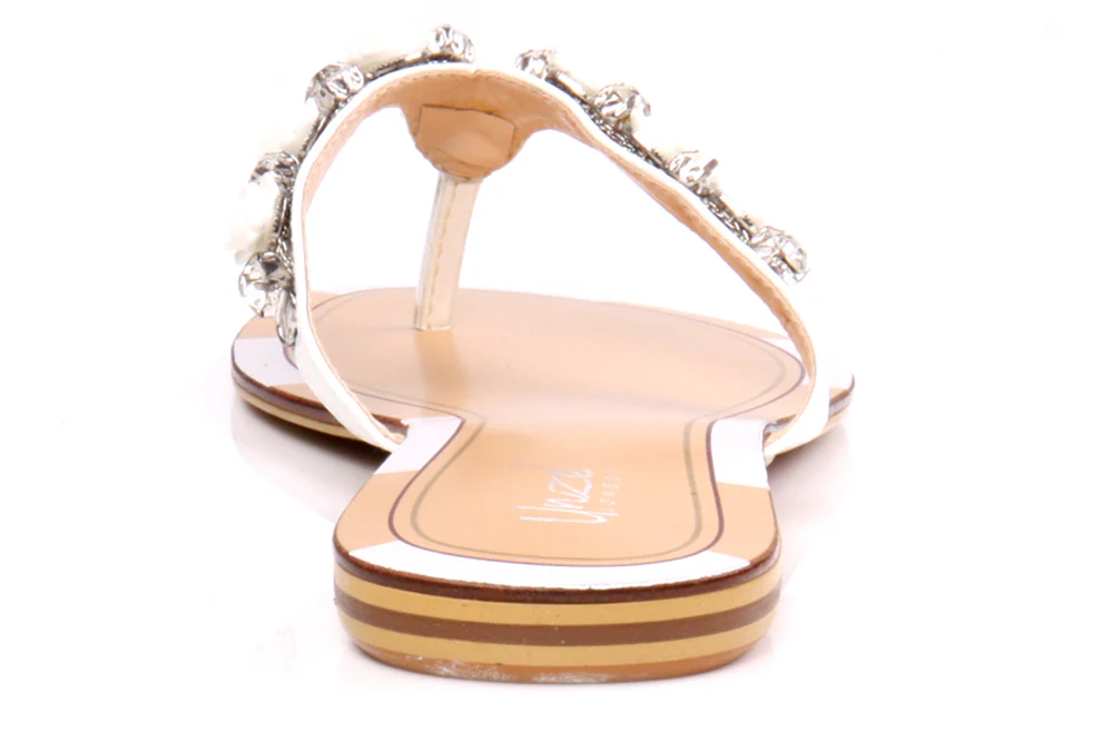 Womens 'Arleen' Elegant Flat Slippers - Image 2