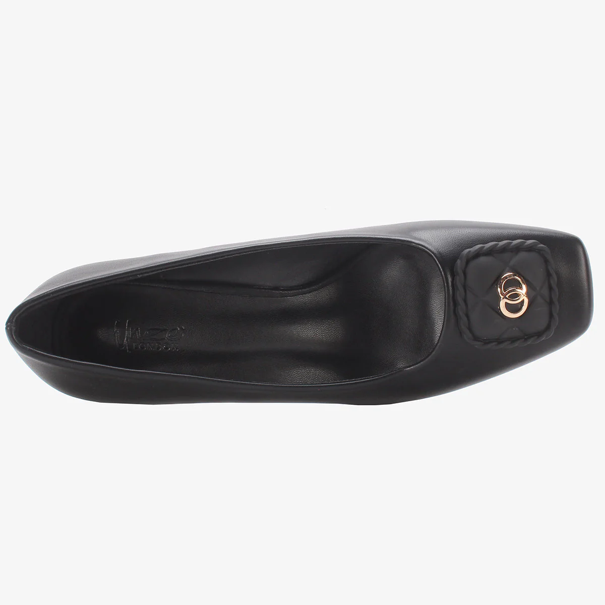 Women's "ARNA" Square Toe Block Heel Courts - Image 4