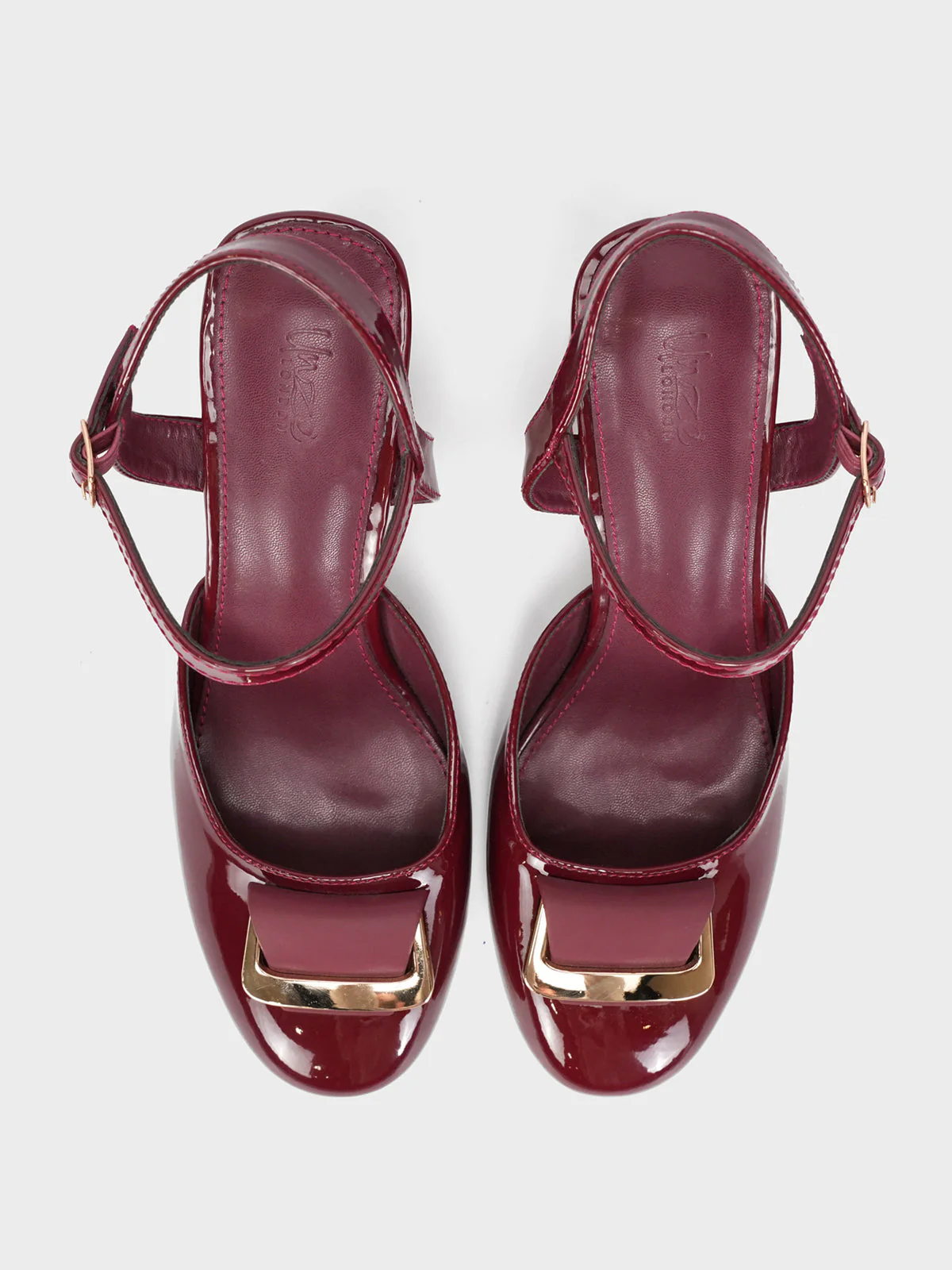 Womens "ASSA" Backstrap Block Heel Sandals - Image 5