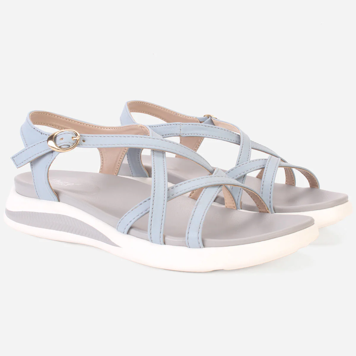 T Womens "AURORA" Crisscross Straps Comfy Sandals - Image 2