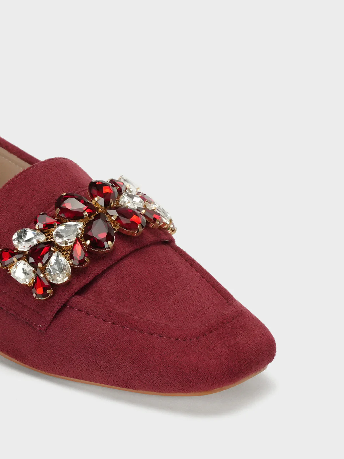 Womens "AVALOS" Comfy Slip On Ballerinas - Image 4