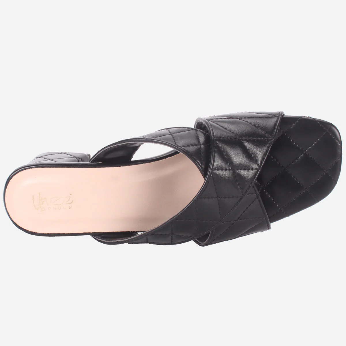 Women's "BAHITI" Quilted Crossbody Designer Sandals - Image 4