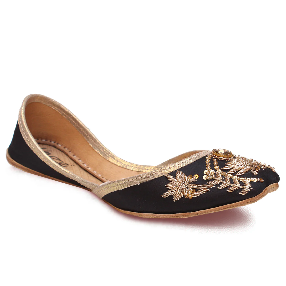 Women's "BELGIN" Embellished Flat Khussa Pumps