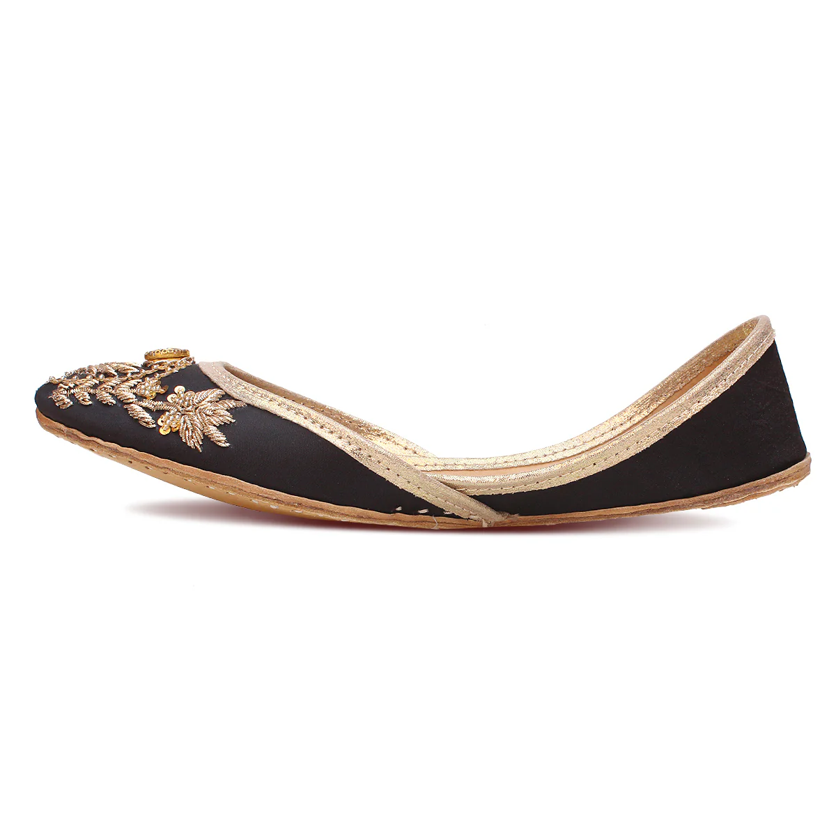 Women's "BELGIN" Embellished Flat Khussa Pumps - Image 3