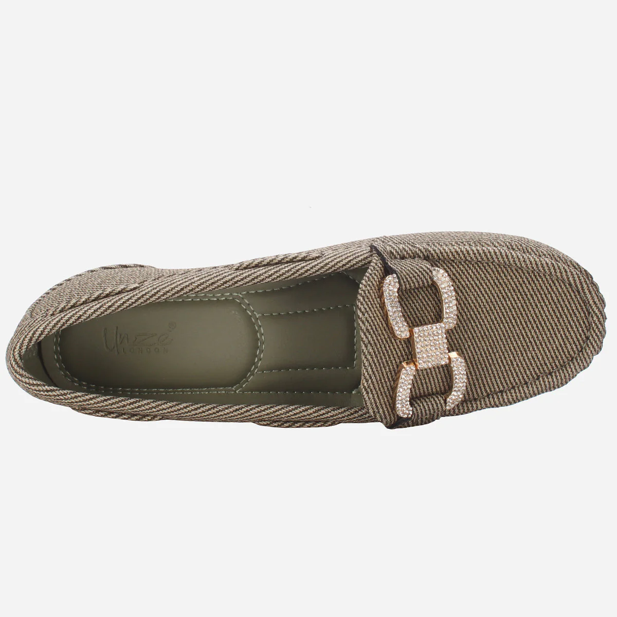 Women's "BENEDITTA" High Wedge Comfy Moccasins - Image 4